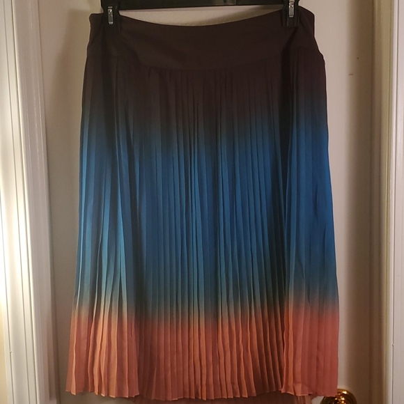 Ombre pleated skirt - Picture 3 of 3